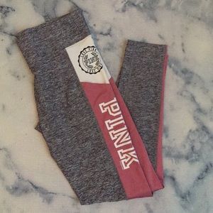 PINK Victoria’s Secret- Gray/Mauve leggings